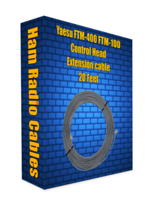 Yaesu FTM-400 FTM-100 Control Head Extension cable 20 Feet