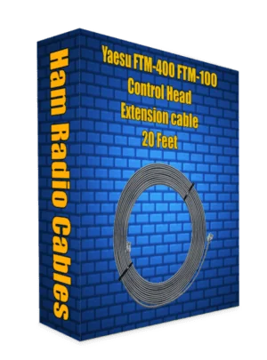 Yaesu FTM-400 FTM-100 Control Head Extension cable 20 Feet