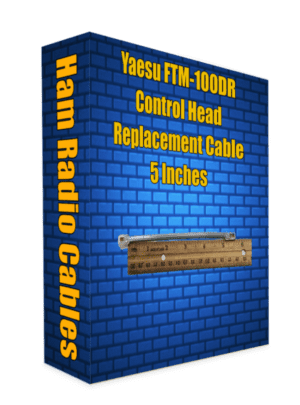 Yaesu FTM-100DR Control Head Replacement Cable 5 Inches