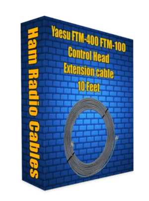 Yaesu FTM-400 FTM-100 Control Head Extension cable 10 Feet