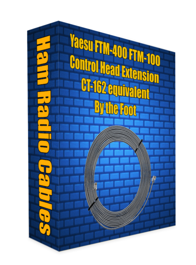 Yaesu FTM-400 FTM-100 Control Head Extension CT-162 equivalent By the Foot