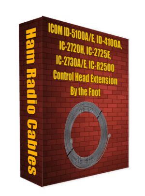 ICOM ID-5100A/E, ID-4100A, IC-2720H, IC-2725E, IC-2730A/E, IC-R2500 Control Head Extension By the Foot