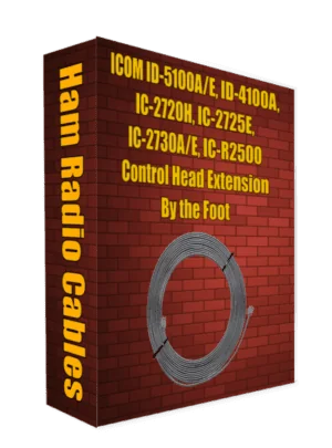 ICOM ID-5100A/E, ID-4100A, IC-2720H, IC-2725E, IC-2730A/E, IC-R2500 Control Head Extension By the Foot