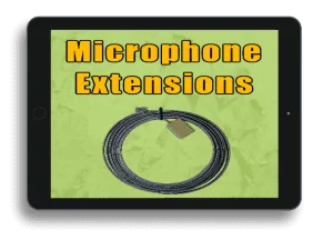 Microphone Extension Cables