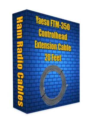 Yaesu FTM-350 Control Head Extension cable 20 Feet