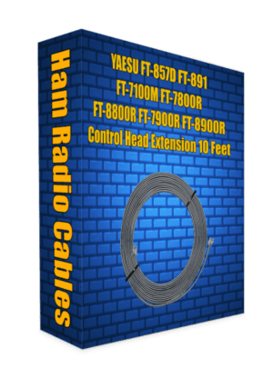 YAESU FT-857D FT-891 FT-7100M FT-7800R FT-8800R FT-7900R FT-8900R Control Head Extension 10 Feet