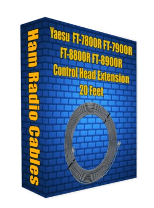 Yaesu FT-7800R FT-7900R FT-8800R FT-8900R Control Head Extension 20 Feet