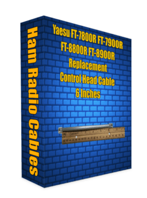 Yaesu FT-7800R FT-7900R FT-8800R FT-8900R Replacement Control Head Cable 6 Inches