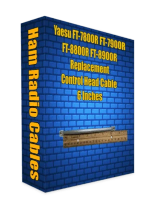 Yaesu FT-7800R FT-7900R FT-8800R FT-8900R Replacement Control Head Cable 6 Inches