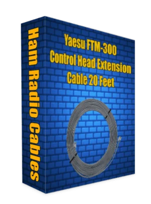Yaesu FTM-300 Control Head Extension cable SCU-47 equivalent USA Made 20 Feet