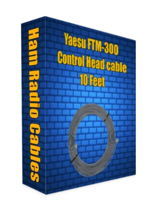 Yaesu FTM-300 Control Head Extension cable SCU-47 equivalent USA Made 10 Feet