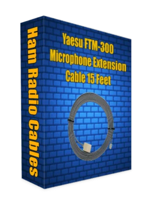 Yaesu FTM-300 Microphone Extension Cable - 15 Foot