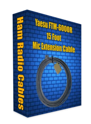 Yaesu FTM-6000r 15 Foot Microphone Ext. Cable