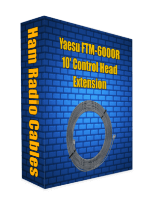 Yaesu FTM-6000r Control Head Extension cable SCU-47 equivalent USA Made 10 Feet