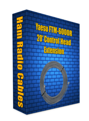 Yaesu FTM-6000r Control Head Extension cable SCU-47 equivalent USA Made 20 Feet