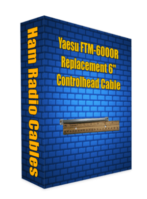 FTM-6000DR Control Head Replacement Cable 6"