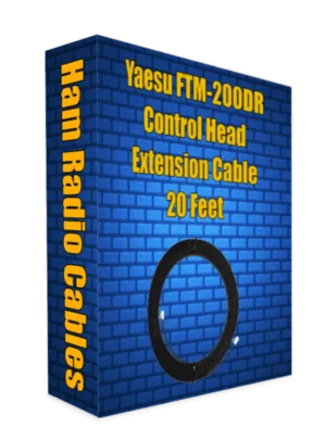 Yaesu FTM-200DR Control Head Extension cable SCU-47 equivalent USA Made 20 Feet