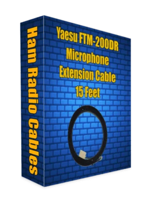 Yaesu FTM-200DR Microphone Extension Cable - 15 Foot