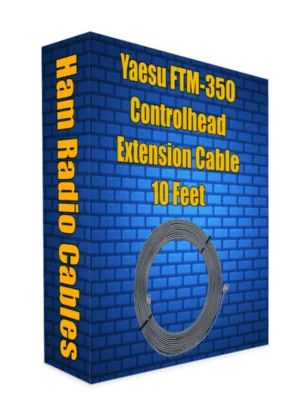 Yaesu FTM-350 Control Head Extension cable 10 Feet