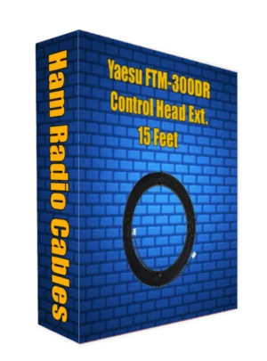 Yaesu FTM-300 Control Head Extension cable SCU-47 equivalent USA Made 15 Feet